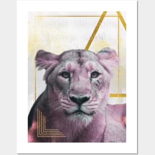 Hibiscus Lion Posters and Art